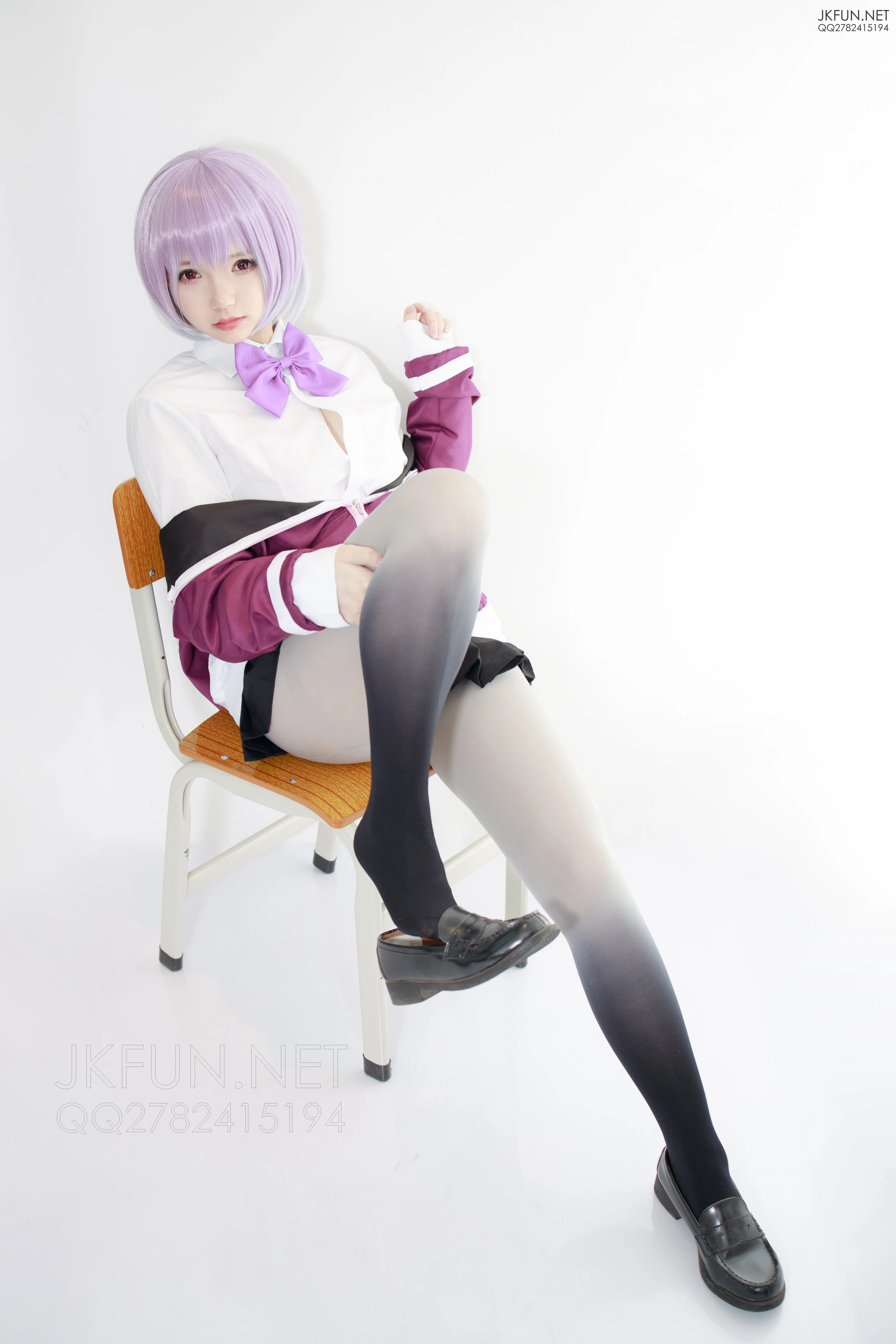 森萝财团 [JKFUN-004] 雪晴 COSPLAYER [123P 1V]插图2